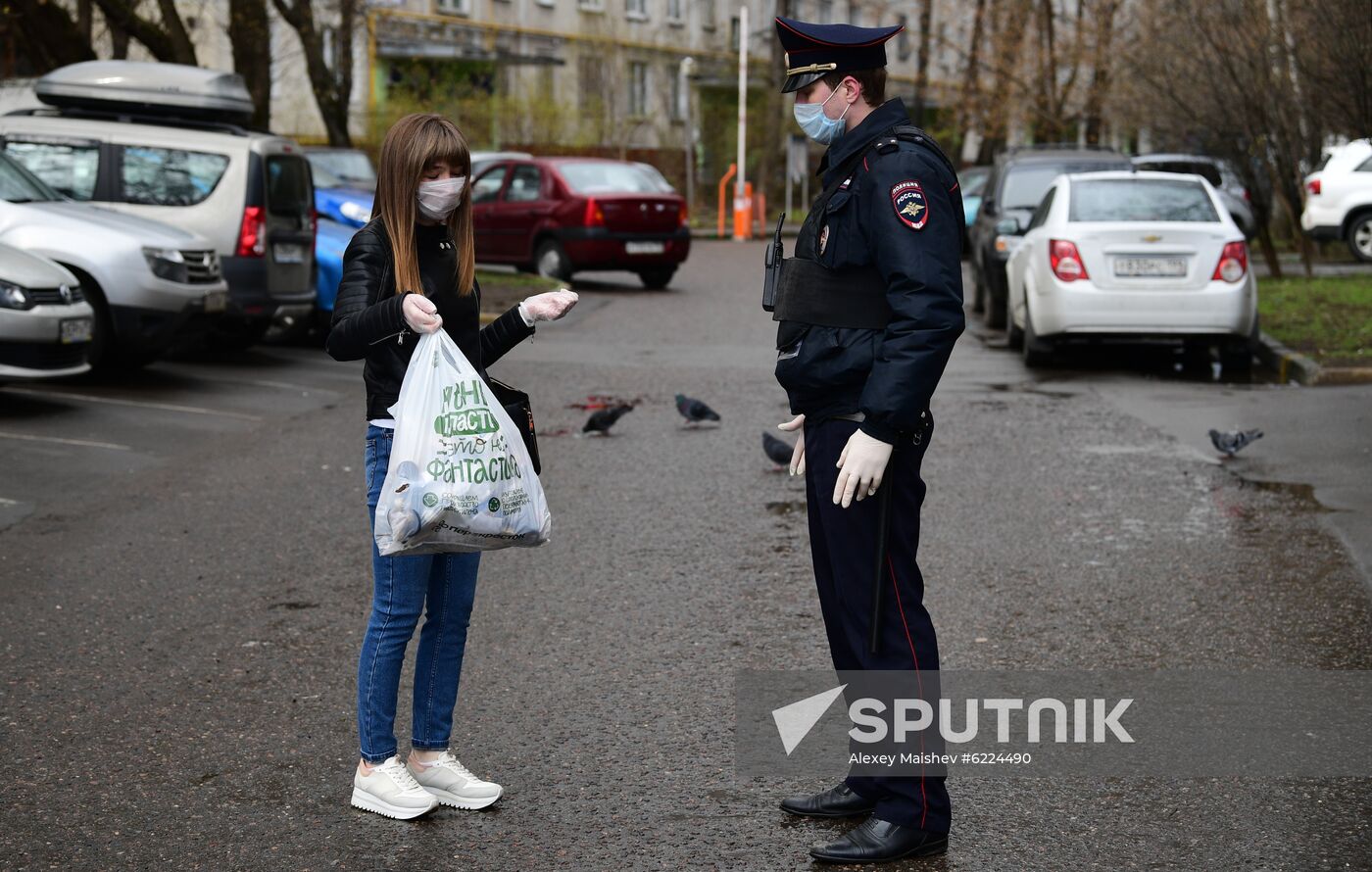 Russia Coronavirus Lockdown