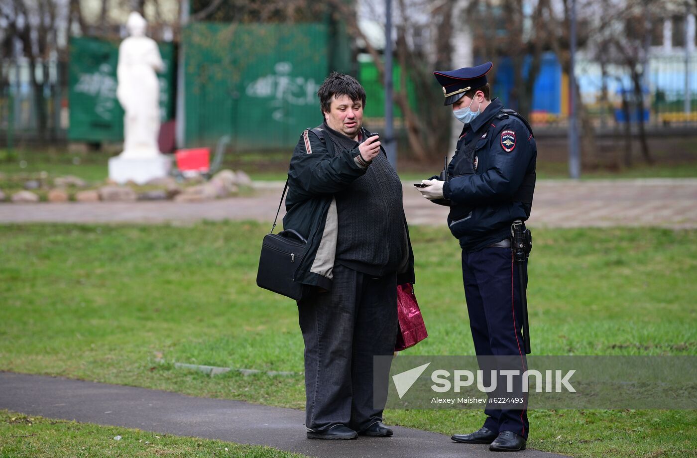 Russia Coronavirus Lockdown 