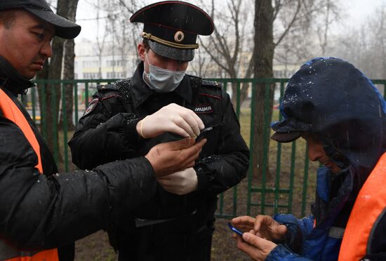 Russia Coronavirus Lockdown 