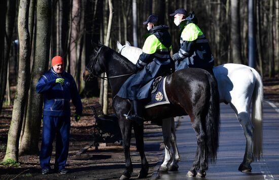 Russia Coronavirus Lockdown 