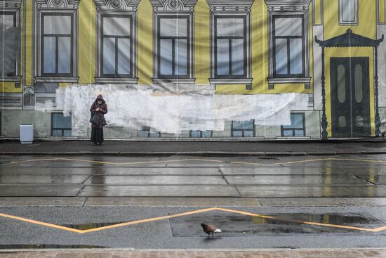 Russia Coronavirus Lockdown