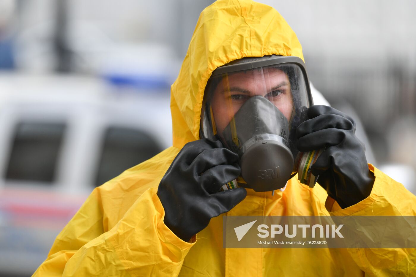 Russia Coronavirus Disinfection