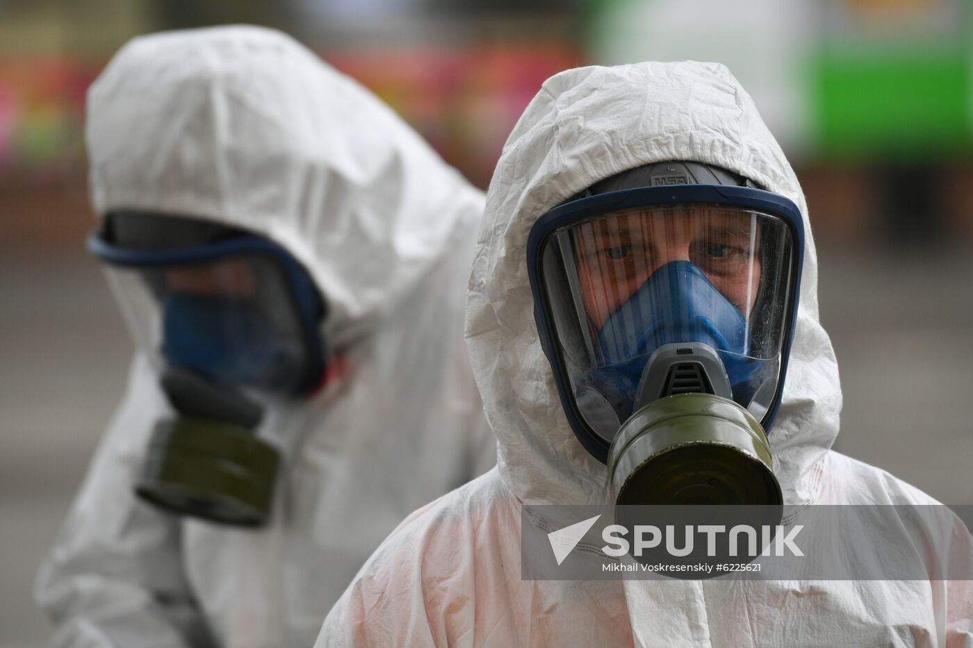 Russia Coronavirus Disinfection