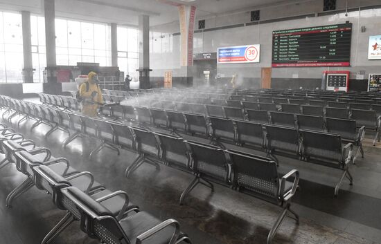 Russia Coronavirus Disinfection