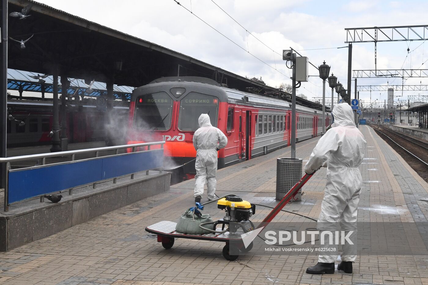 Russia Coronavirus Disinfection