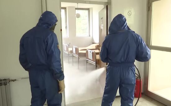Serbia Russia Coronavirus Aid