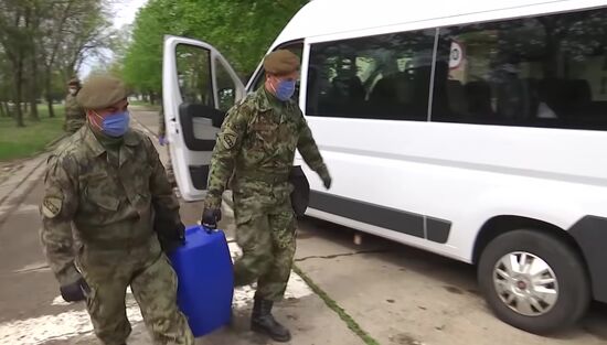 Serbia Russia Coronavirus Aid