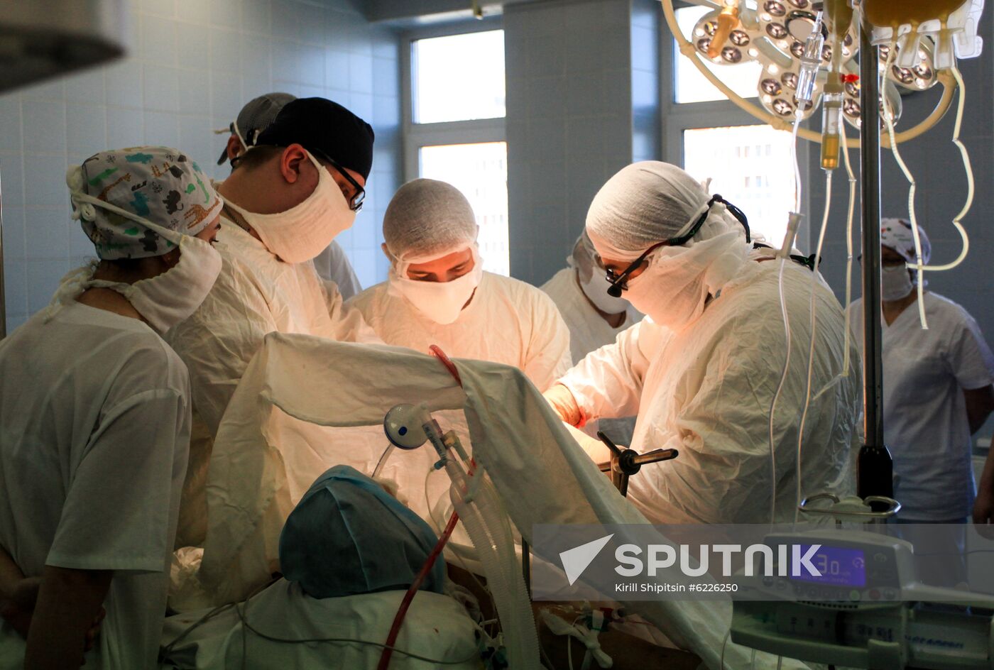Russia Coronavirus Hospital Facilities 