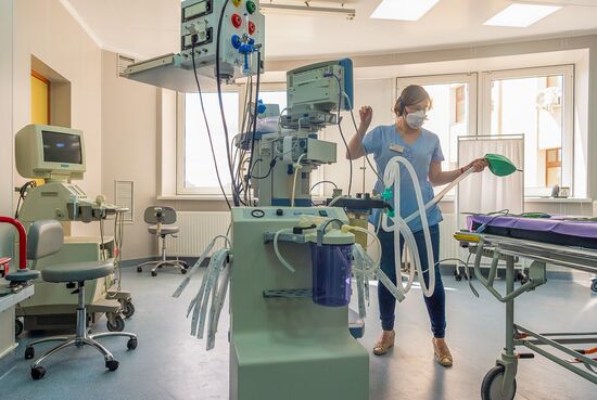 Russia Coronavirus Hospital Facilities
