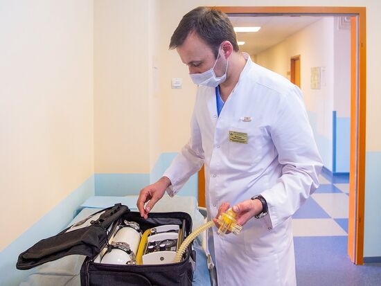 Russia Coronavirus Hospital Facilities