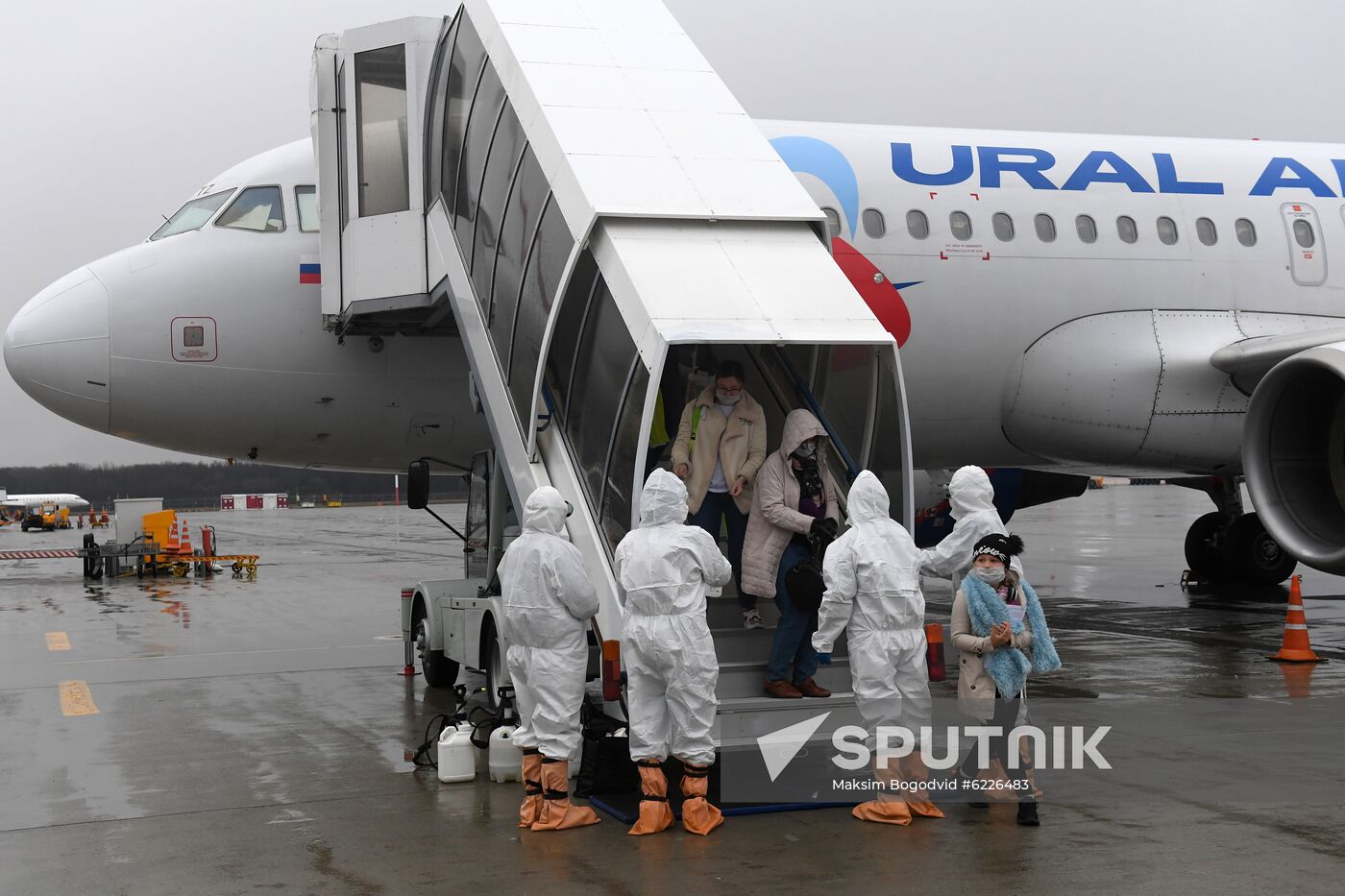 Russia Coronavirus Tourists Return