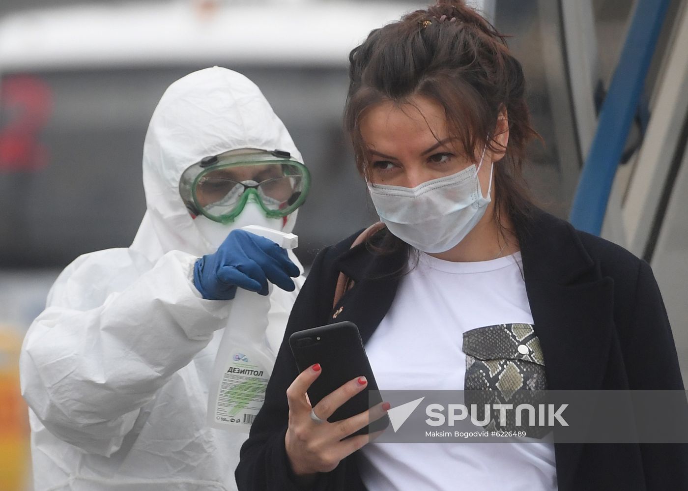 Russia Coronavirus Tourists Return