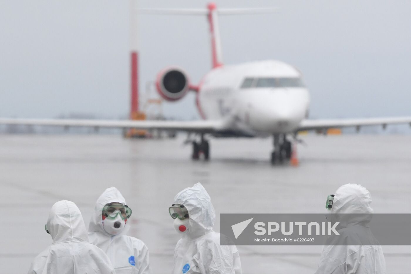 Russia Coronavirus Tourists Return