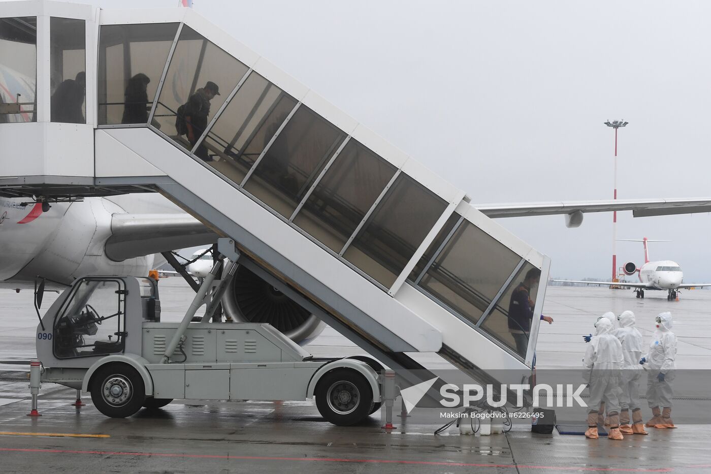 Russia Coronavirus Tourists Return