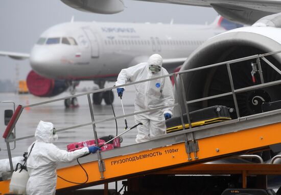 Russia Coronavirus Tourists Return