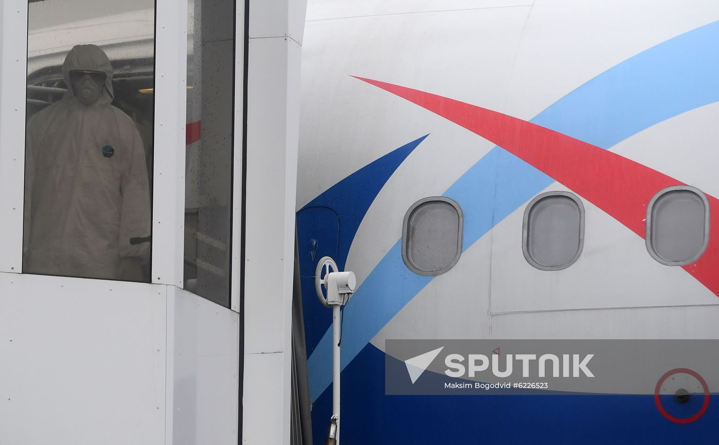 Russia Coronavirus Tourists Return