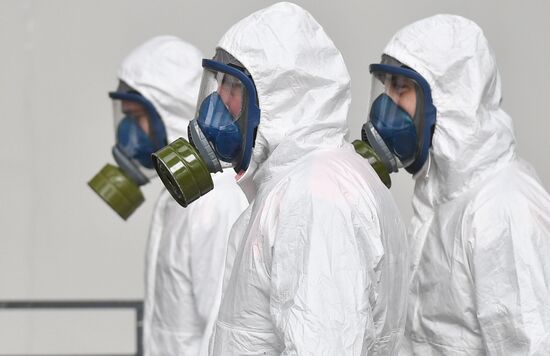Russia Coronavirus Disinfection