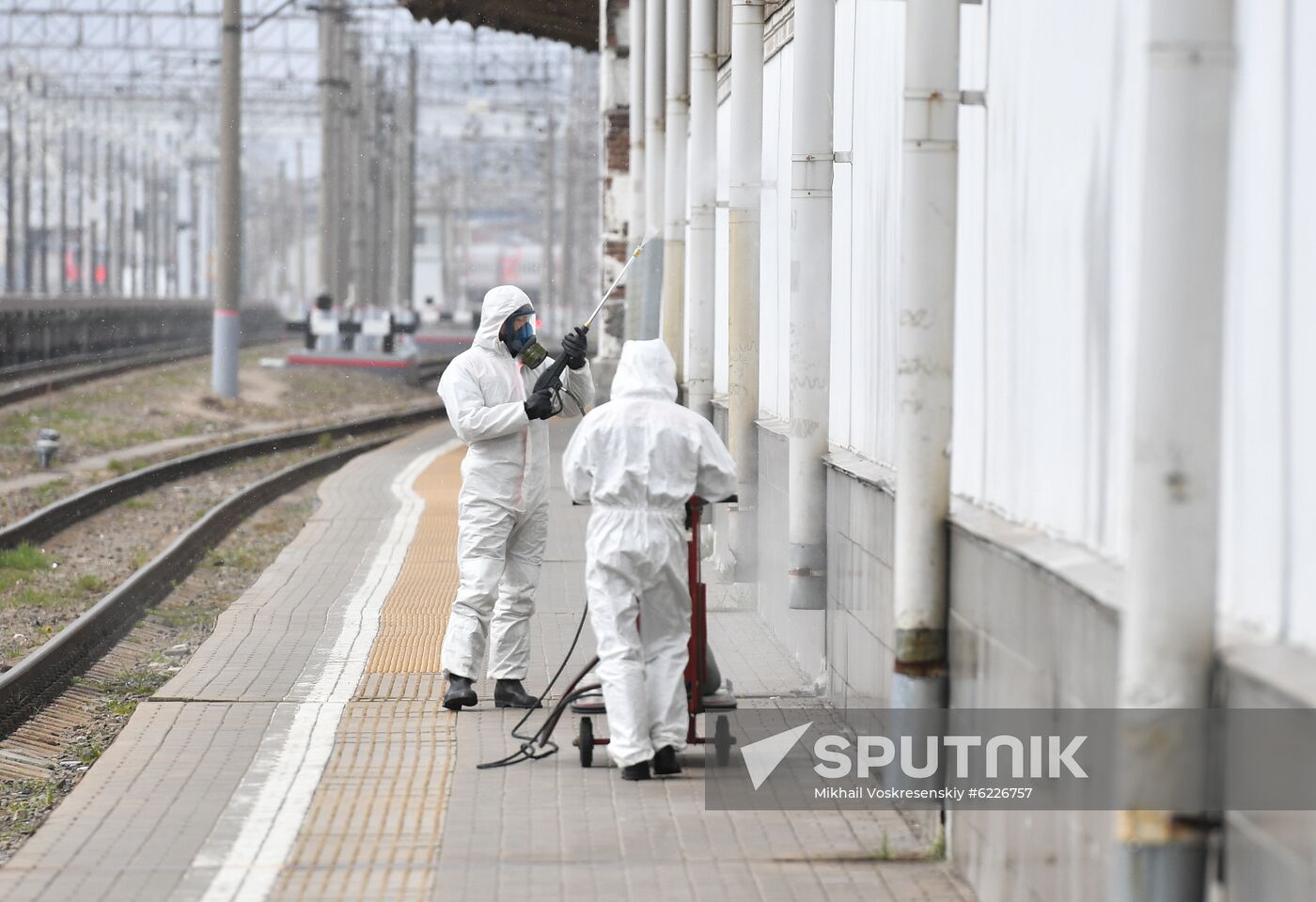 Russia Coronavirus Disinfection