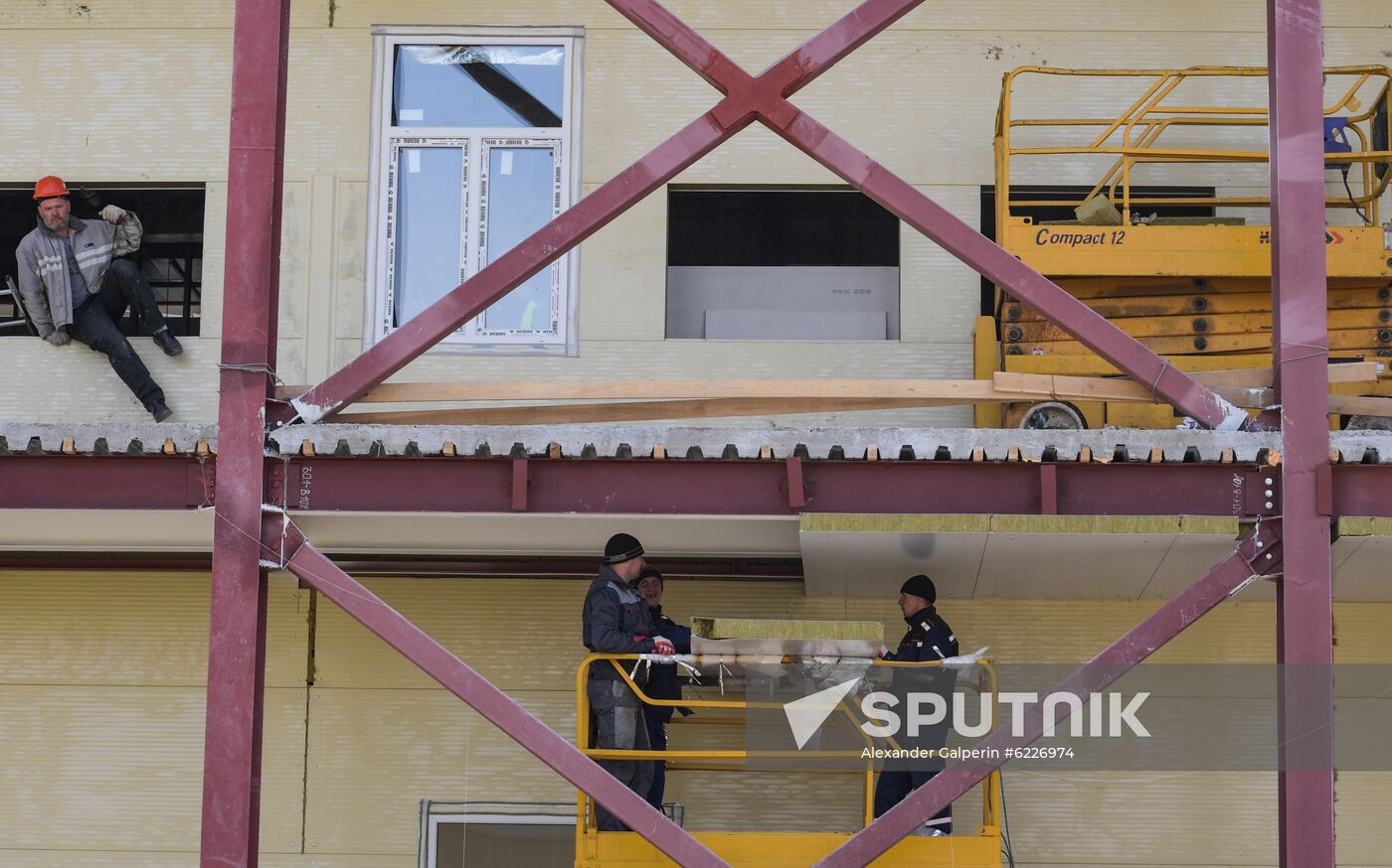 Russia Coronavirus Hospital Facilities