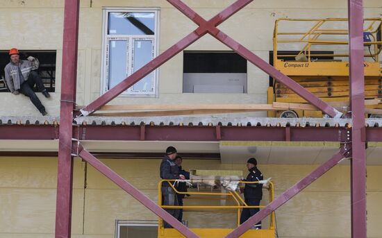 Russia Coronavirus Hospital Facilities