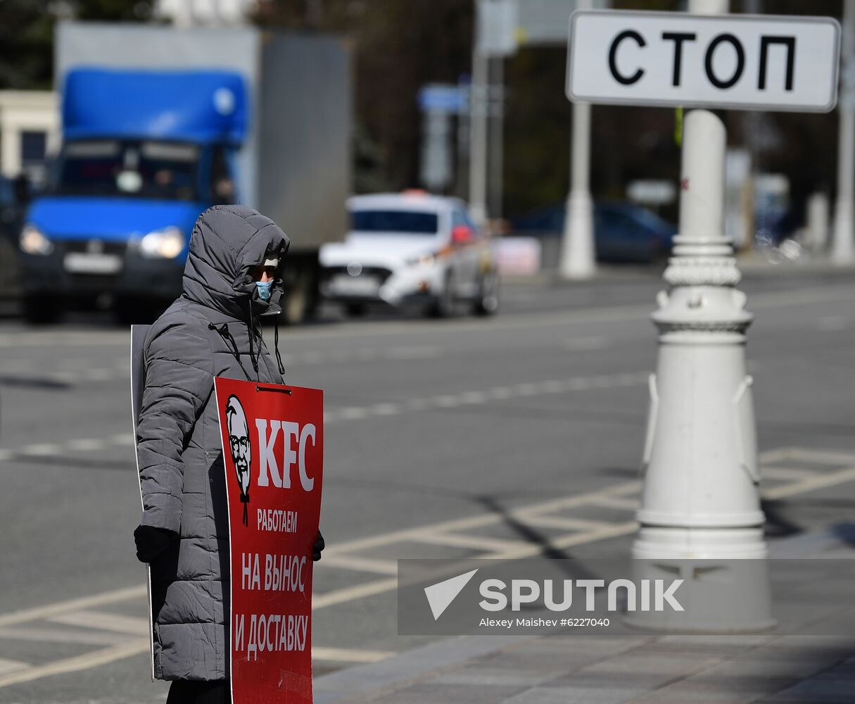 Russia Coronavirus Lockdown