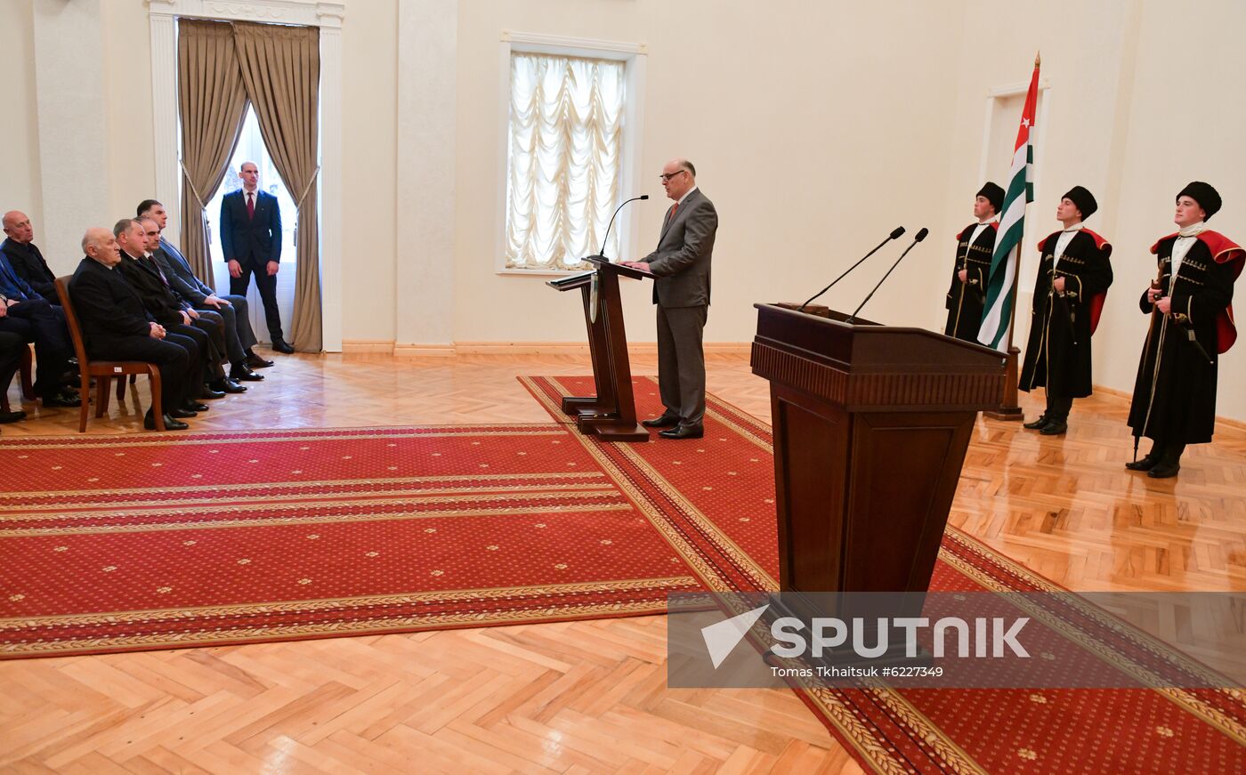 Abkhazia New President Inauguration