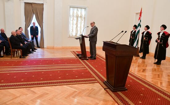 Abkhazia New President Inauguration