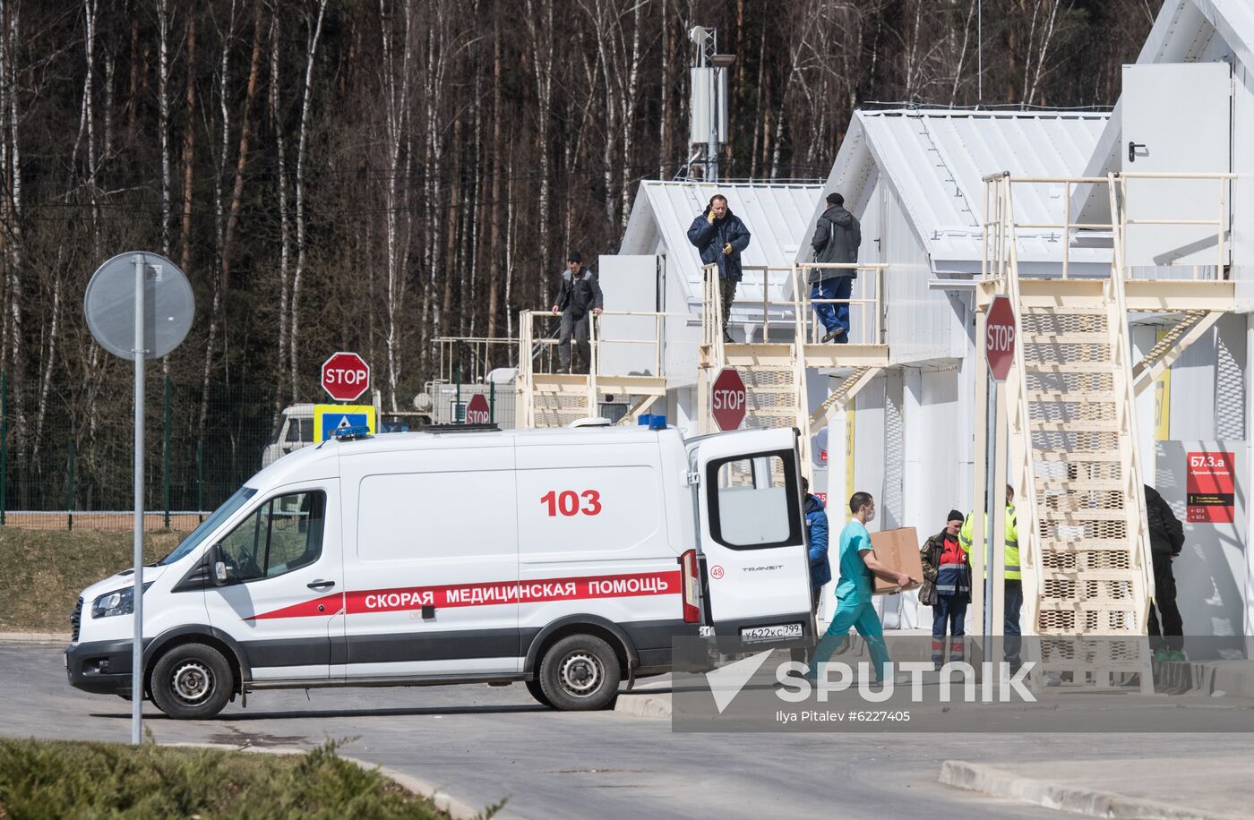 Russia Coronavirus Hospital Facilities