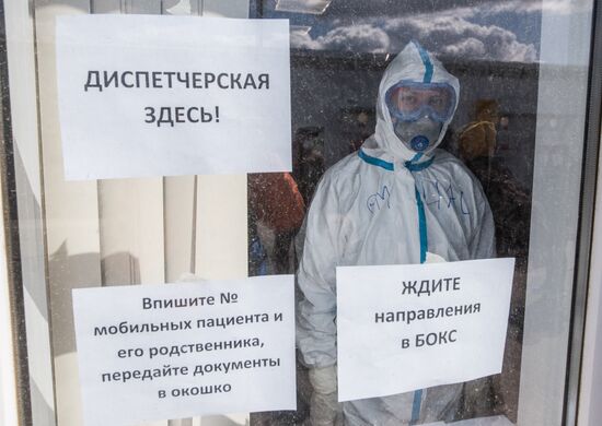 Russia Coronavirus Hospital Facilities