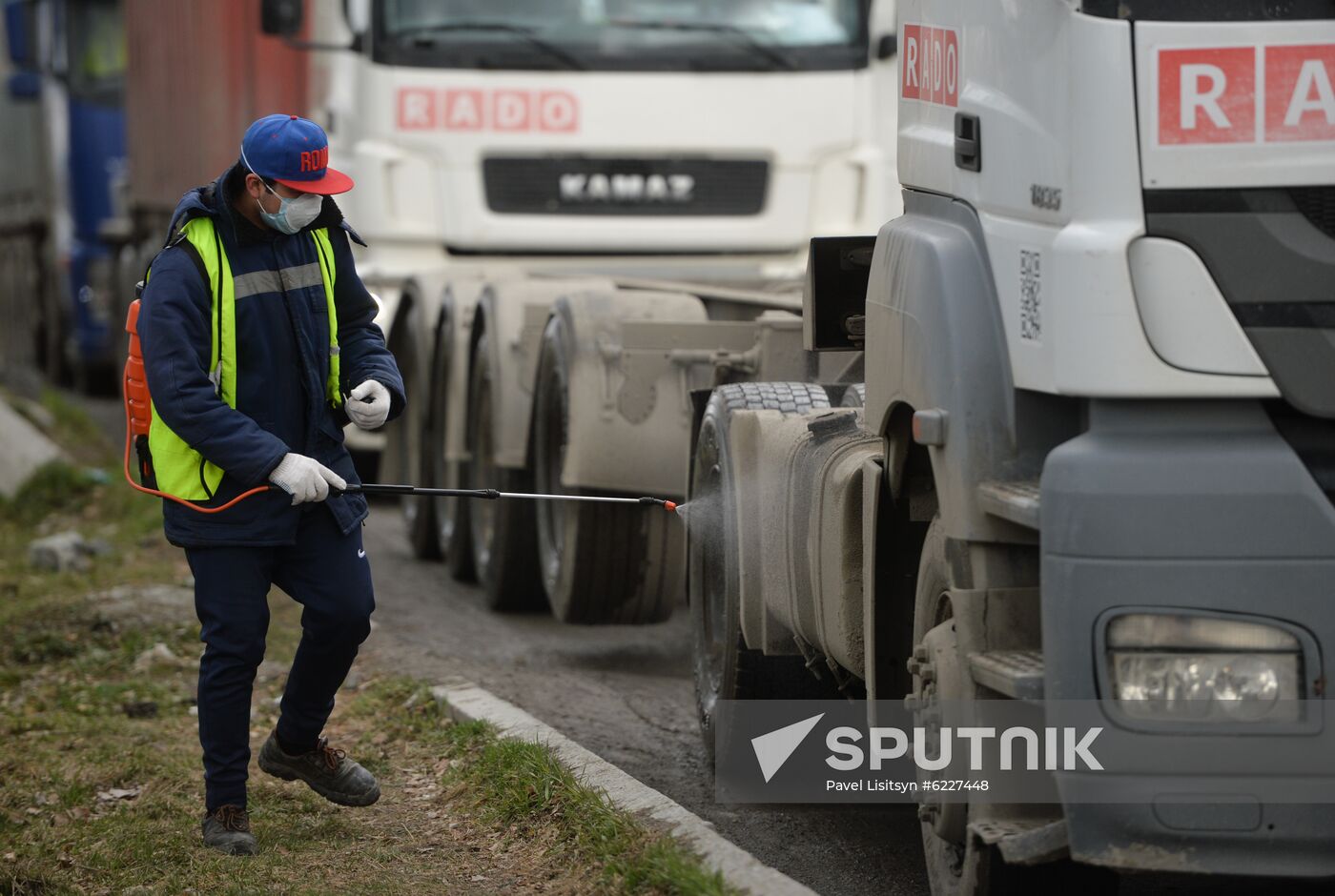 Russia Coronavirus Customs Control