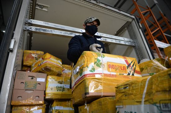 Russia Coronavirus Customs Control