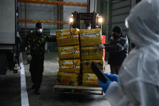 Russia Coronavirus Customs Control