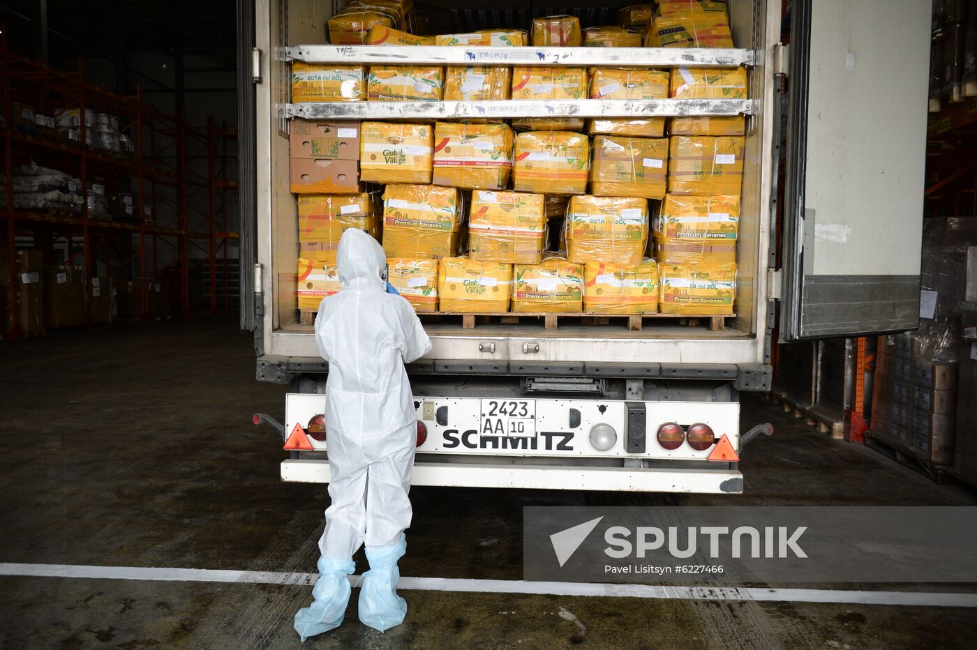 Russia Coronavirus Customs Control