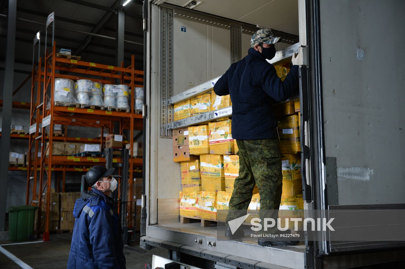 Russia Coronavirus Customs Control