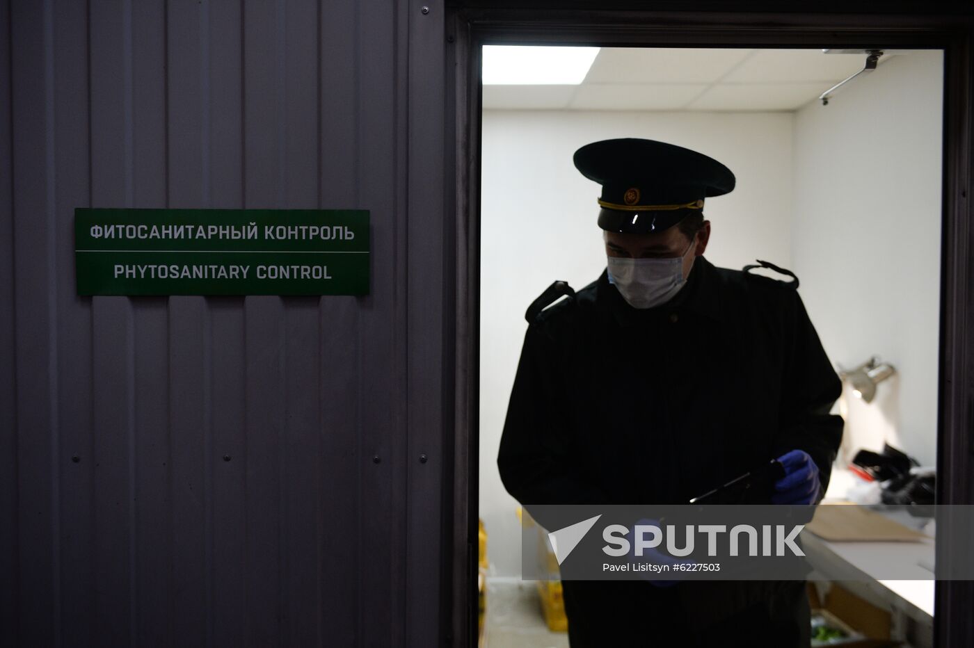 Russia Coronavirus Customs Control