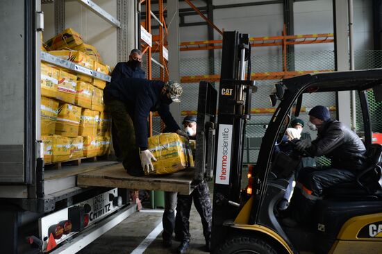 Russia Coronavirus Customs Control