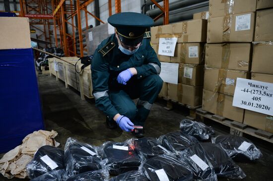 Russia Coronavirus Customs Control