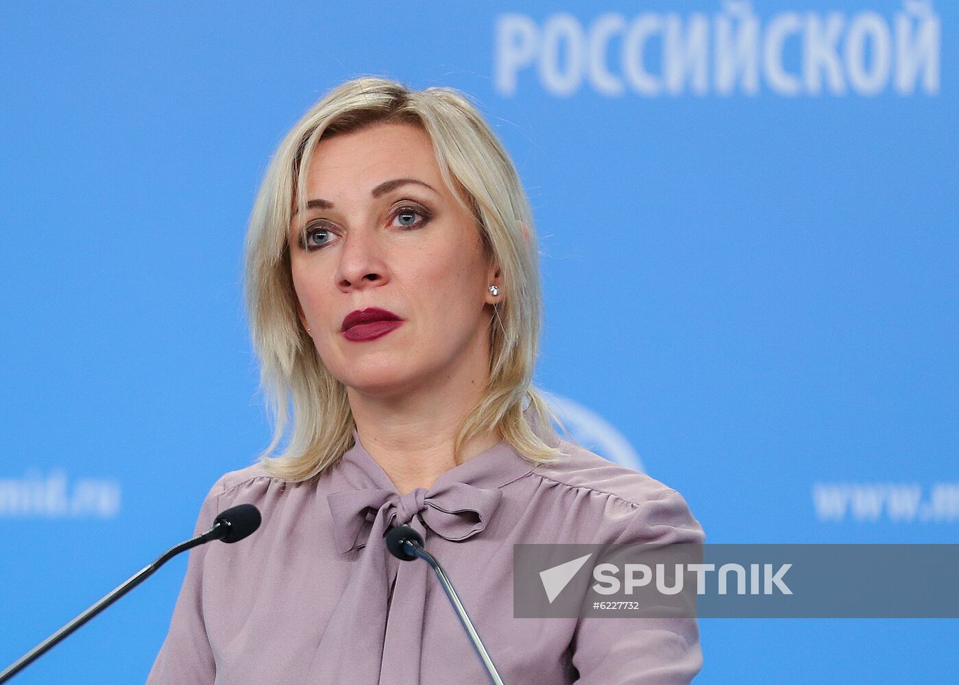 Russia Zakharova Briefing