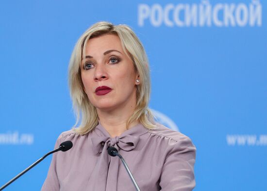 Russia Zakharova Briefing
