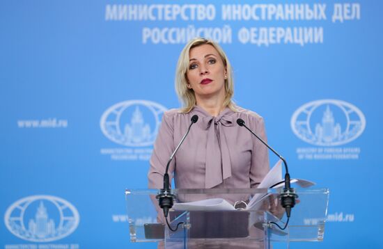 Russia Zakharova Briefing