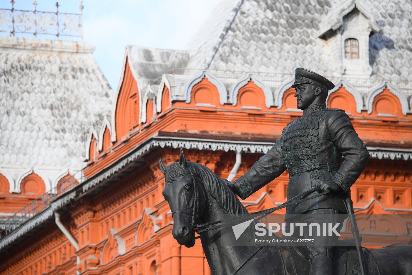 Russia Zhukov Monument Replacement