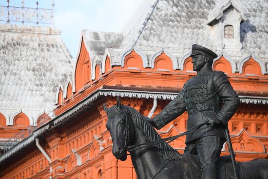 Russia Zhukov Monument Replacement