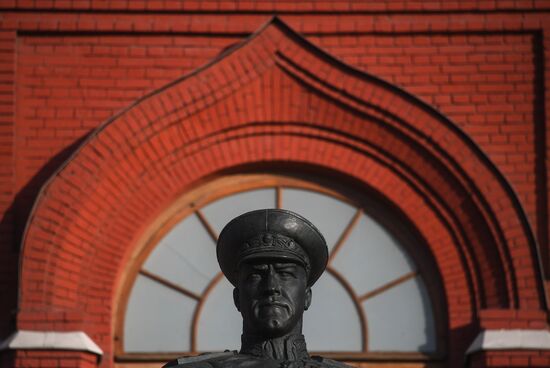 Russia Zhukov Monument Replacement