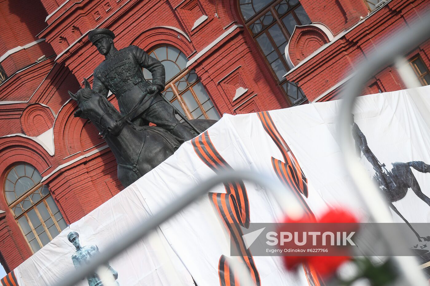 Russia Zhukov Monument Replacement