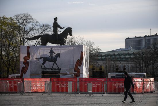 Russia Zhukov Monument Replacement