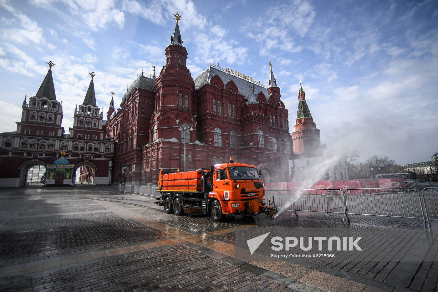 Russia Coronavirus Disinfection