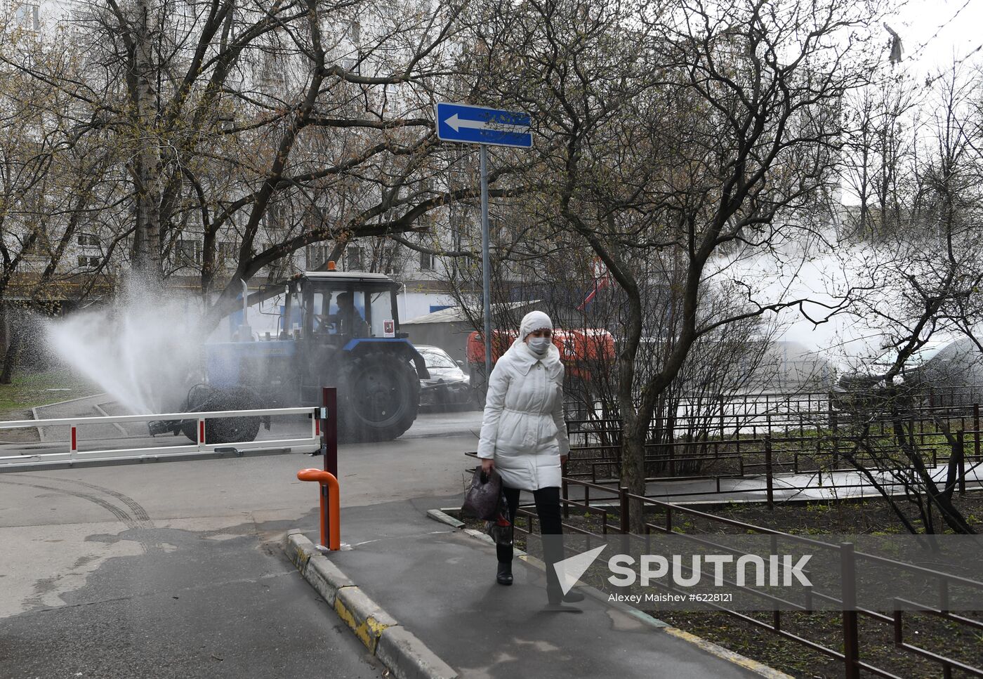 Russia Coronavirus Disinfection