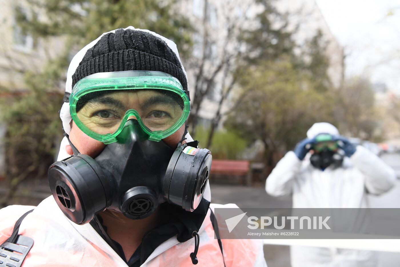 Russia Coronavirus Disinfection