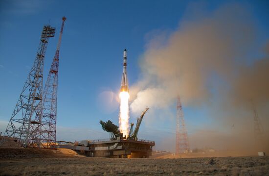 Kazakhstan Russia Space Progress Launch