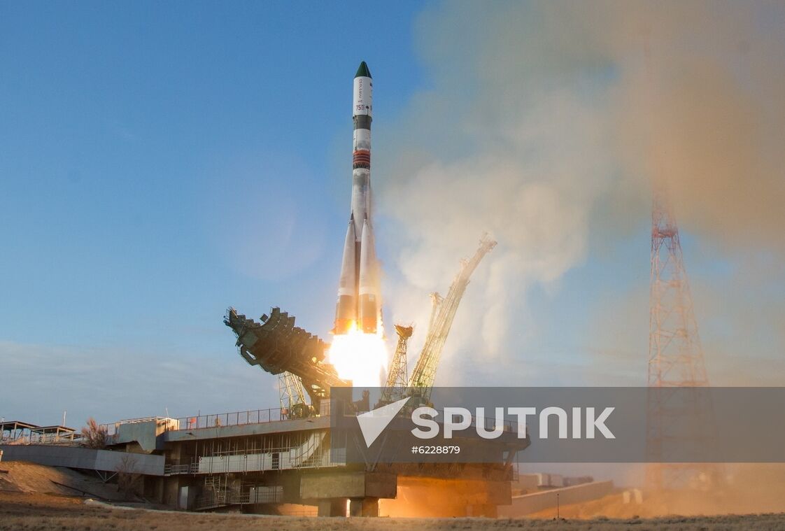 Kazakhstan Russia Space Progress Launch